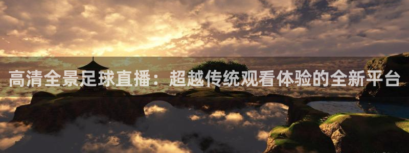 jr看球网直播nba：高清全景足球直播：超越传统观看体验的全新平台